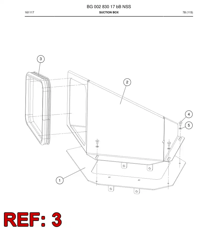 683652 683652 Rubber profile - Sandvik Technical Drawing