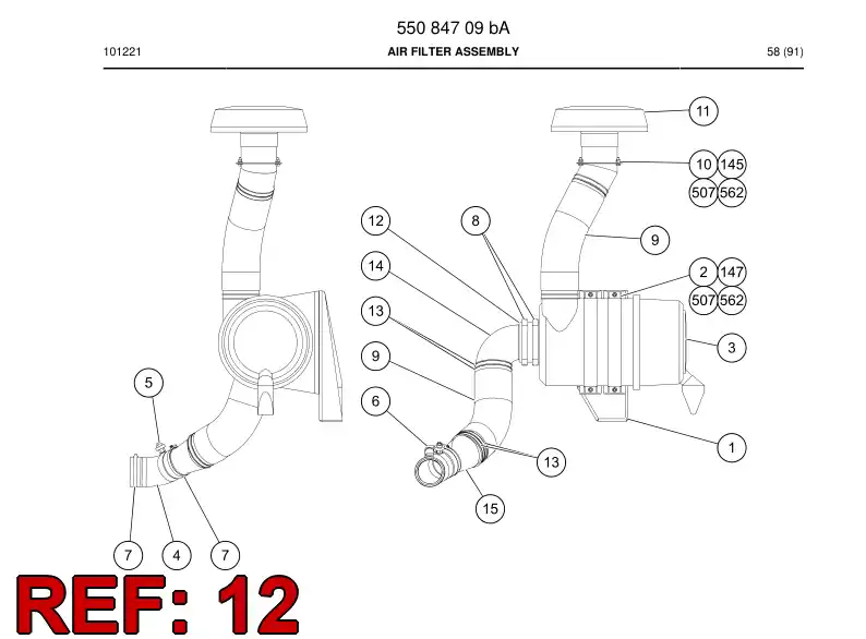 683770 683770 Rubber hose - Sandvik Technical Drawing