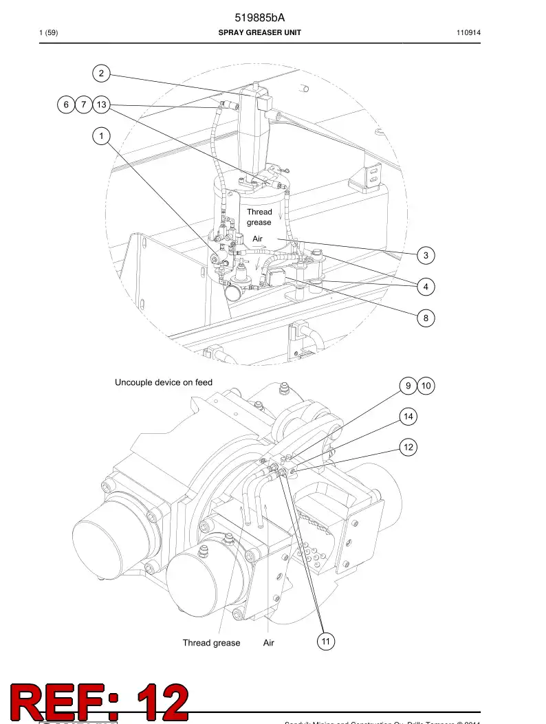 683980 683980 Screw - Sandvik Technical Drawing