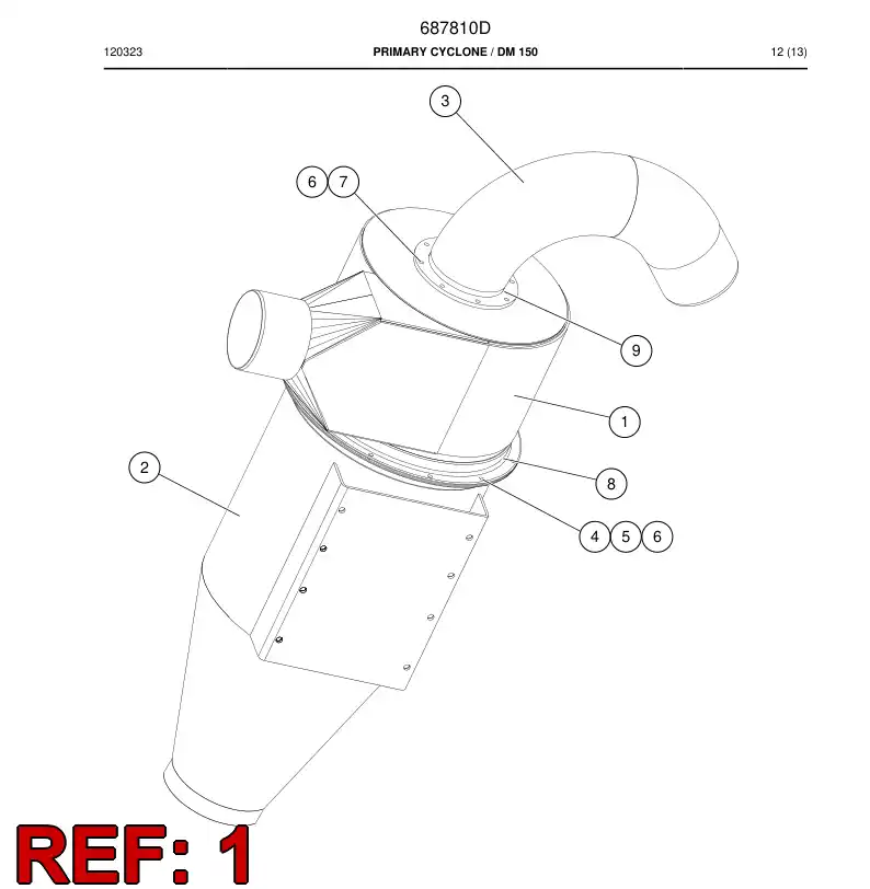 687675 687675 COVER - Sandvik Technical Drawing