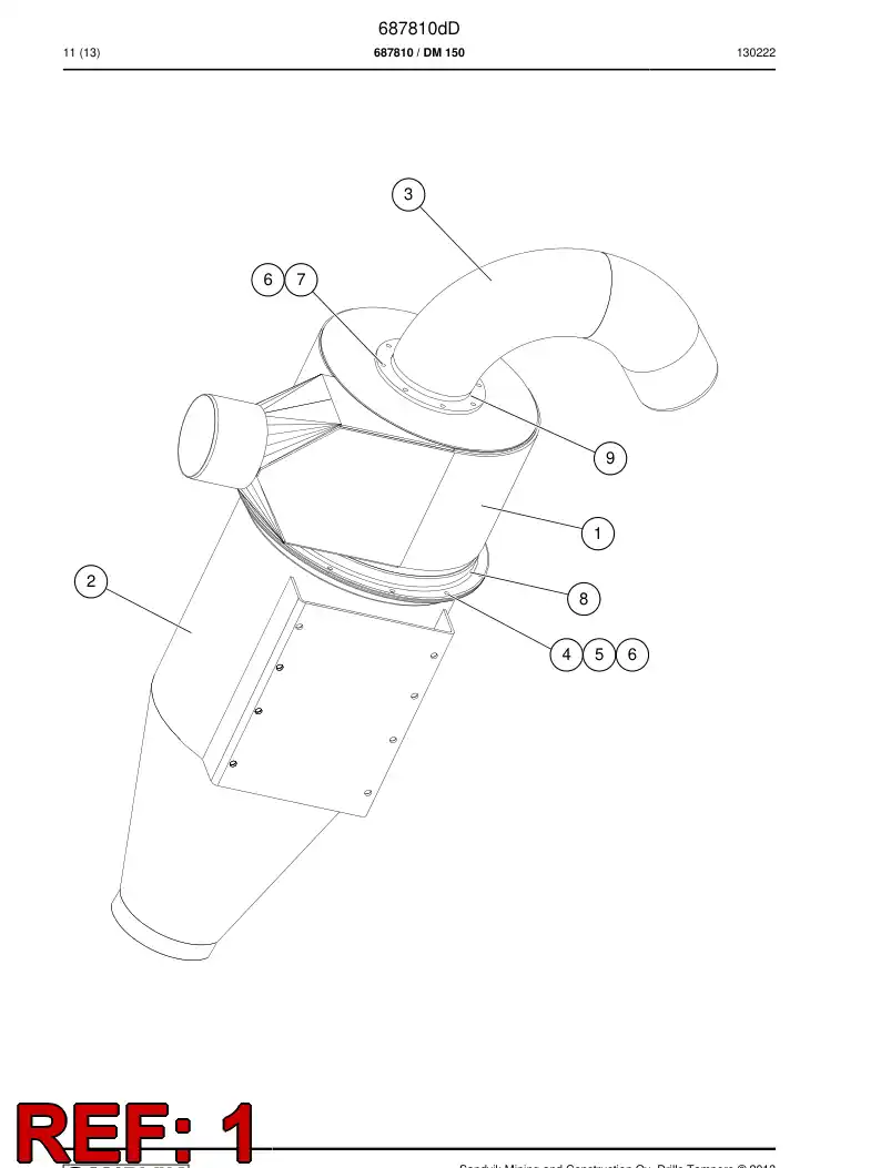 687810d 687810d 687810 - Sandvik Technical Drawing