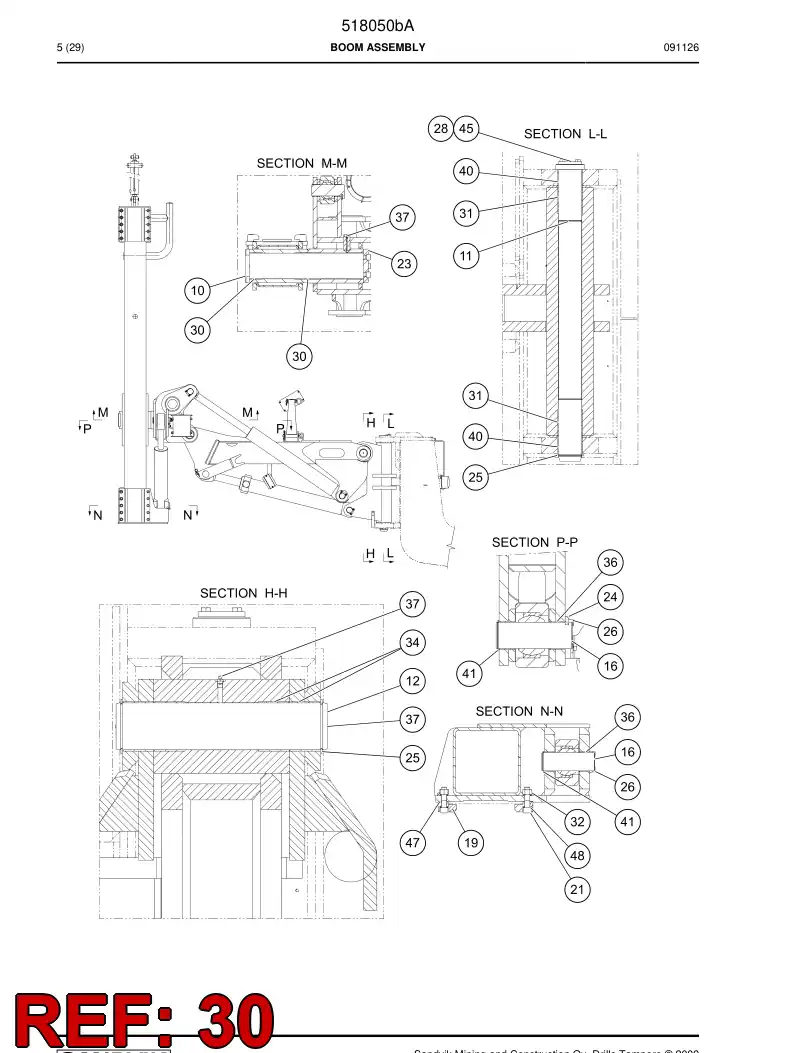 689267 689267 Bushing - Sandvik Technical Drawing