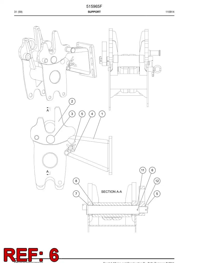 689663 689663 Clamping sleeve - Sandvik Technical Drawing