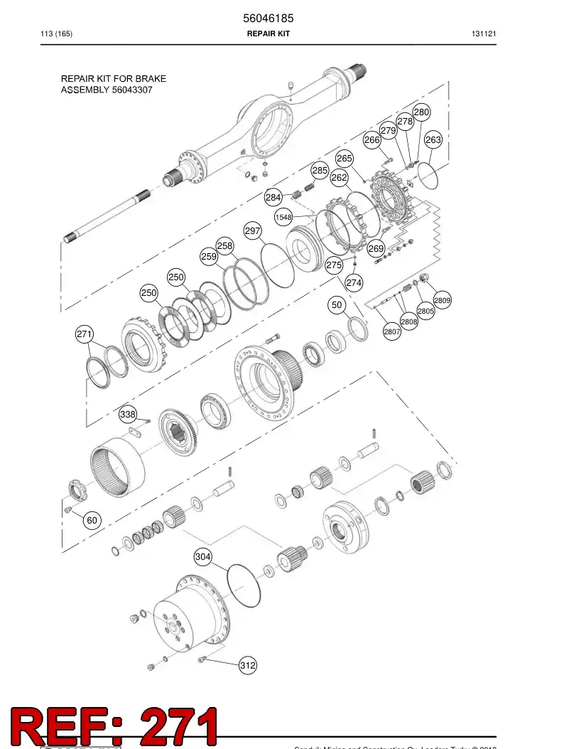 69038478 690 384 78 Seal - Sandvik Technical Drawing