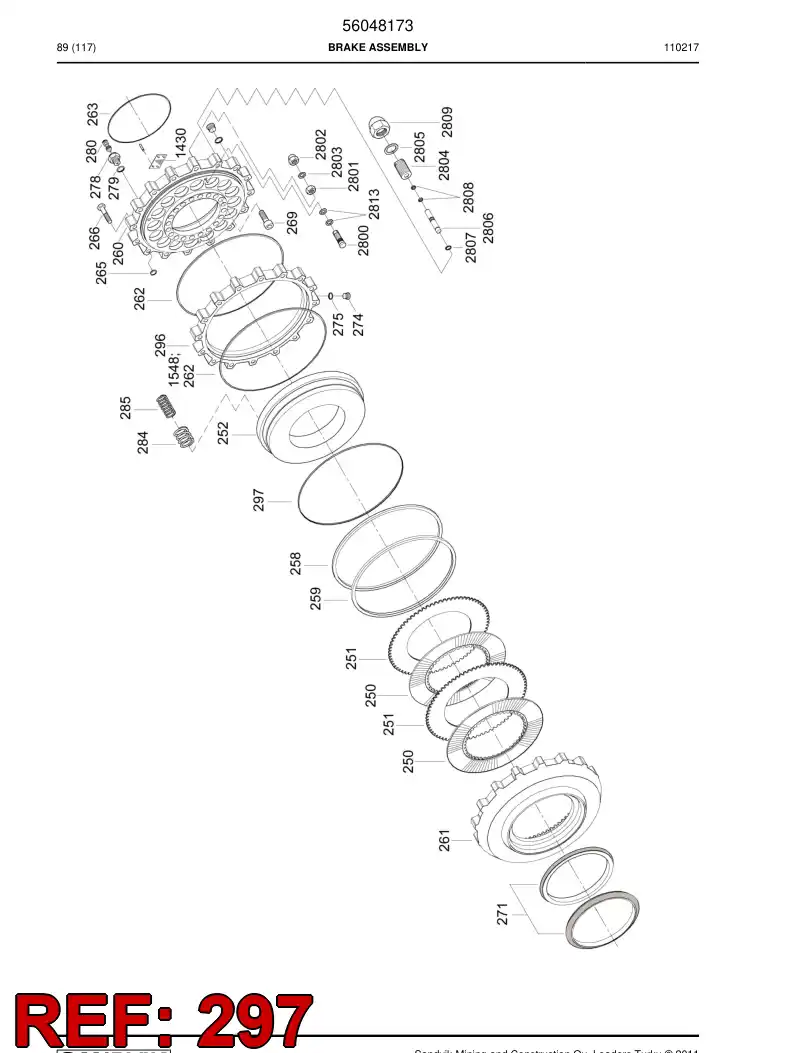 69039018 690 390 18 Ring, Guide - Sandvik Technical Drawing
