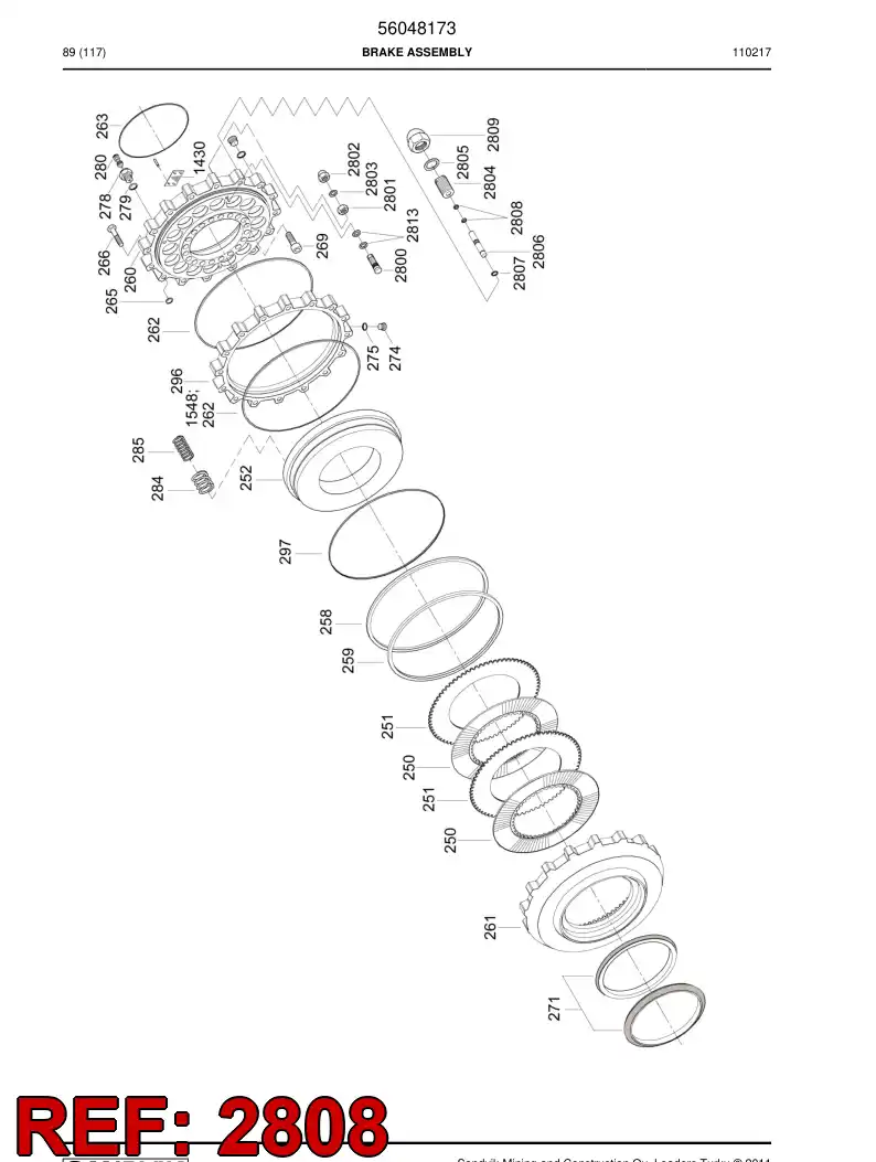 69040280 690 402 80 O-ring - Sandvik Technical Drawing