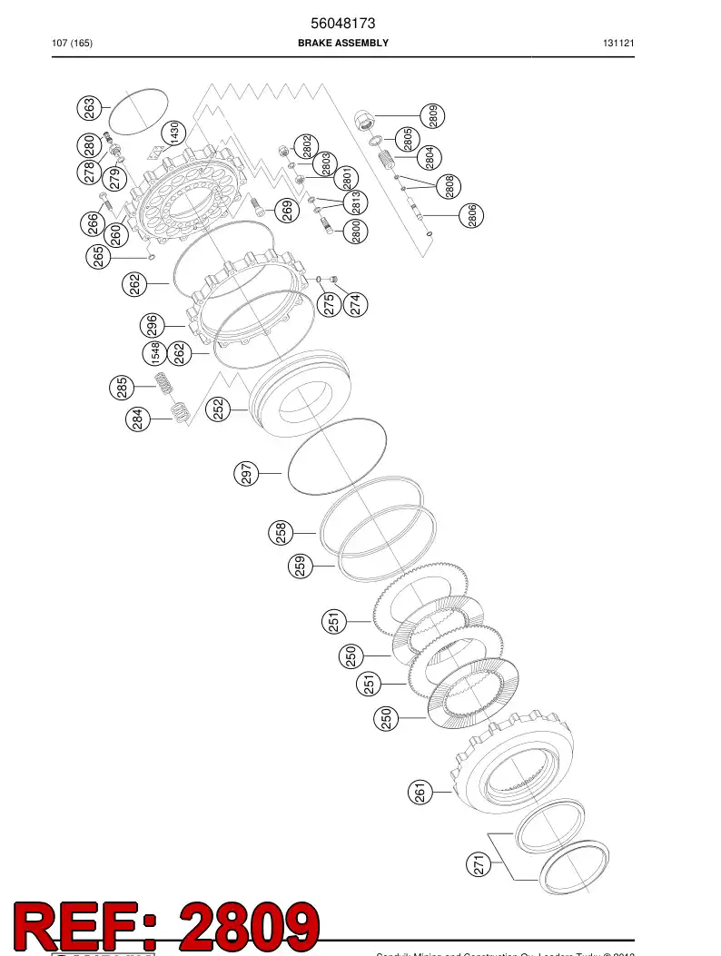 69040281 690 402 81 Cap nut - Sandvik Technical Drawing