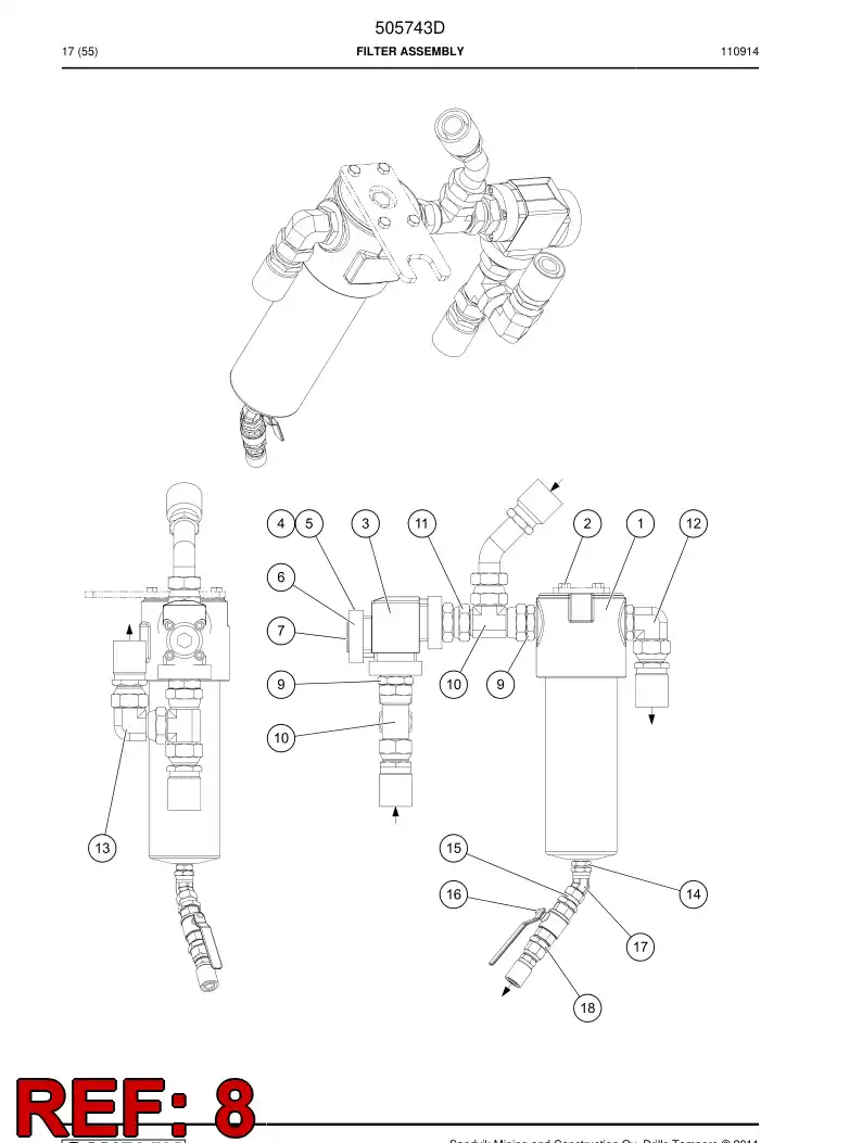 691548 691548 Elbow - Sandvik Technical Drawing