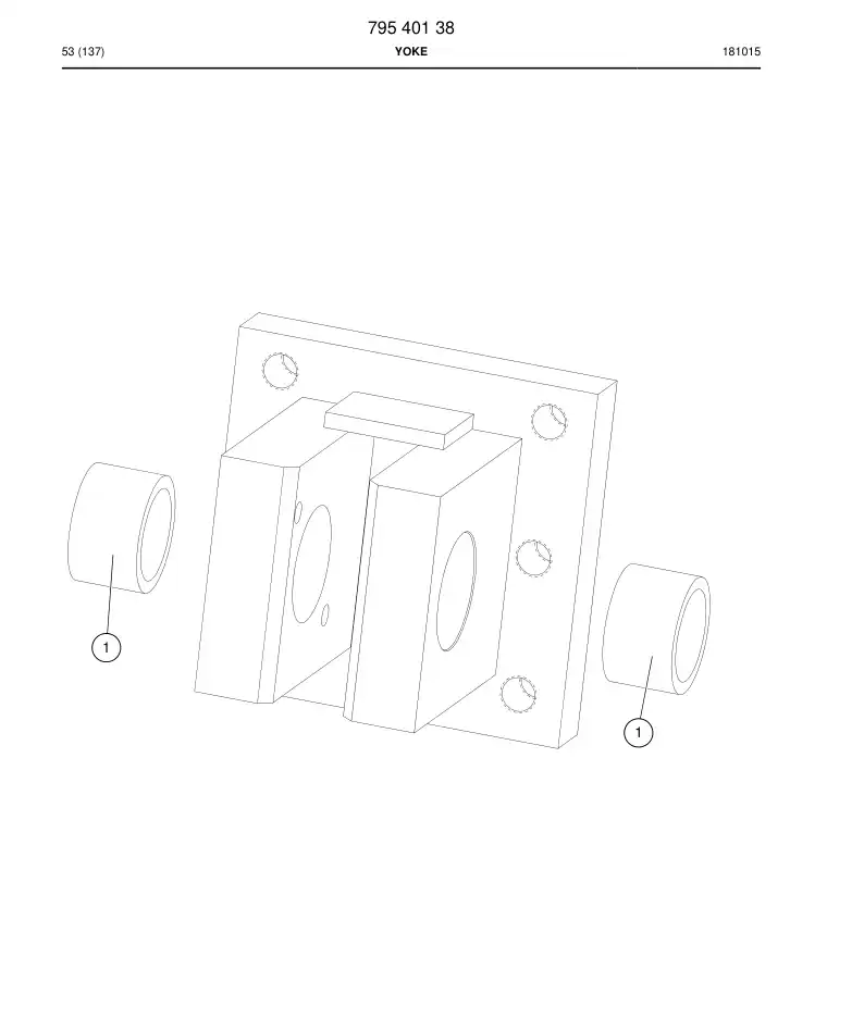 70180419 701 804 19 BEARING BUSHING - Sandvik Technical Drawing