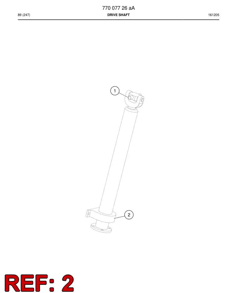 70260900a 702 609 00a Support Bearing - Sandvik Technical Drawing