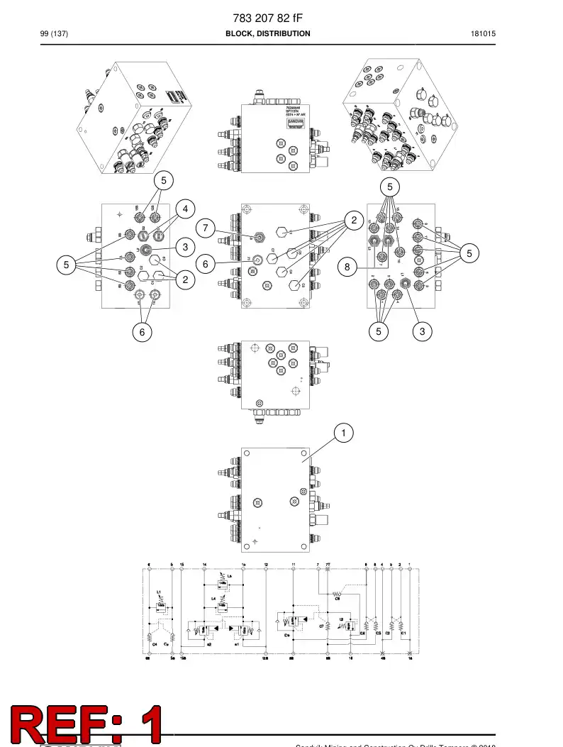 70290646d 702 906 46d BODY - Sandvik Technical Drawing