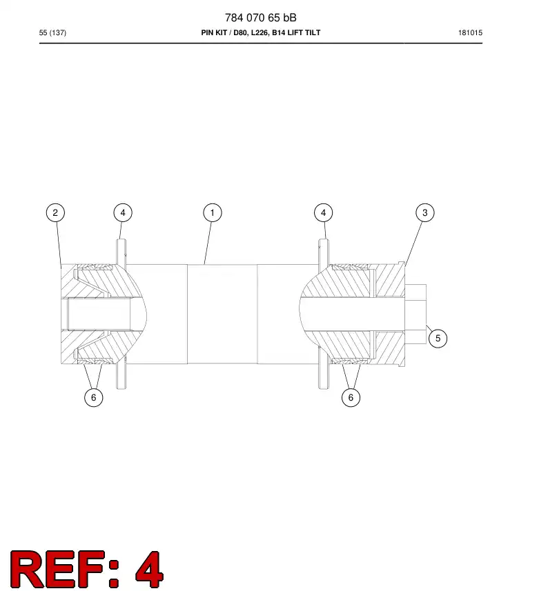 70391152c 703 911 52c WASHER - Sandvik Technical Drawing