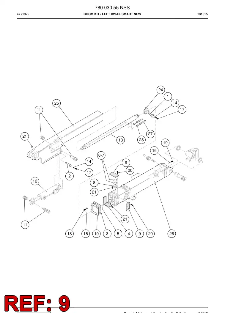 70534232b 705 342 32b PLATE - Sandvik Technical Drawing