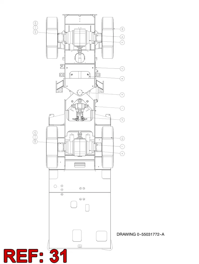 70534450 705 344 50 MOUNTING PIECE - Sandvik Technical Drawing