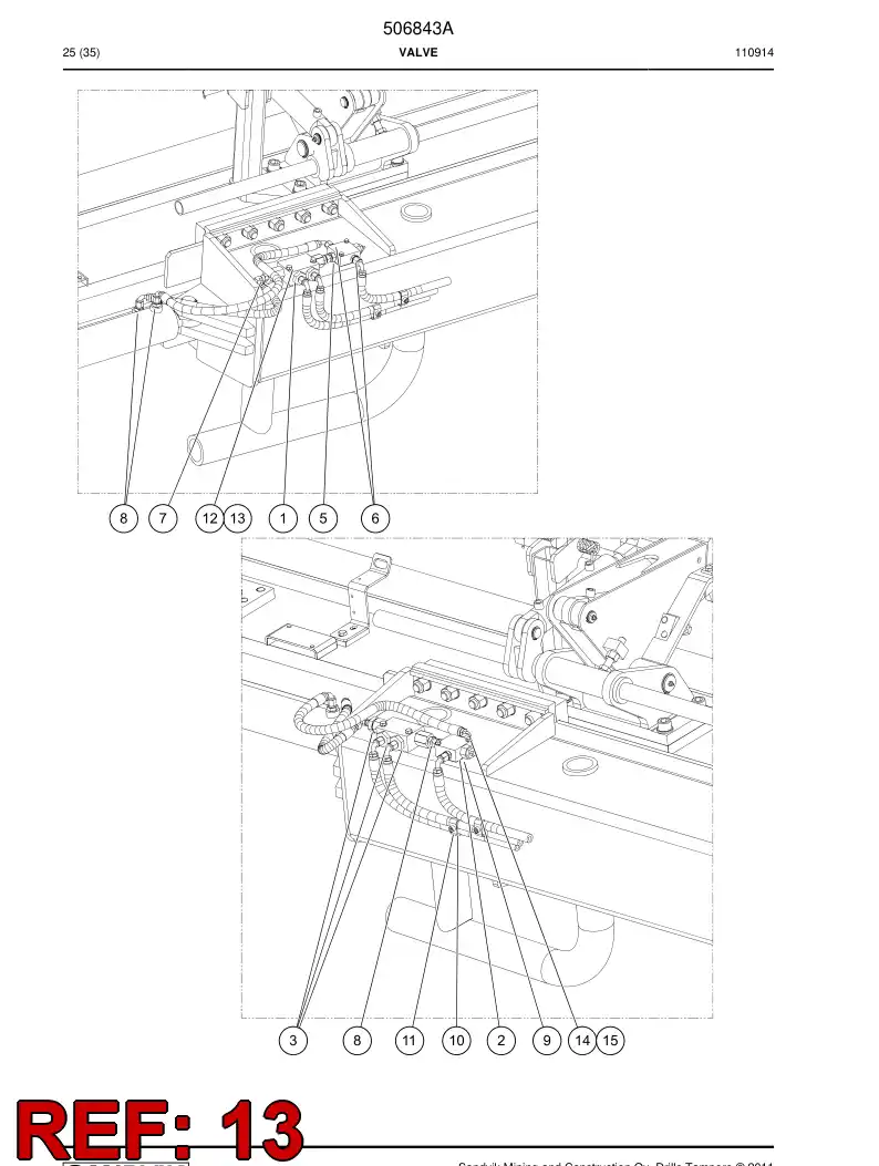 705705 705705 Spring washer - Sandvik Technical Drawing