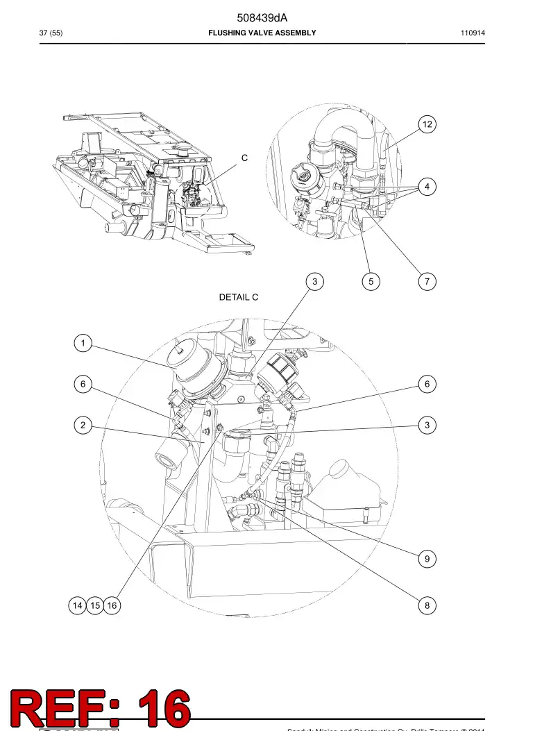 706559 706559 Nut - Sandvik Technical Drawing
