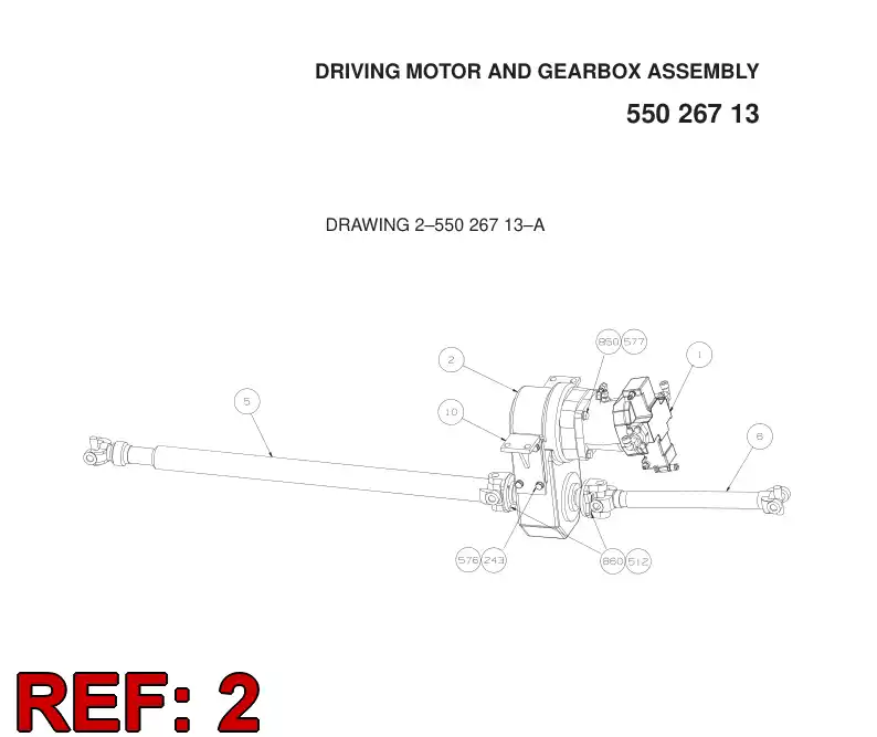 71081093 710 810 93 TRANSFER GEAR BOX - Sandvik Technical Drawing