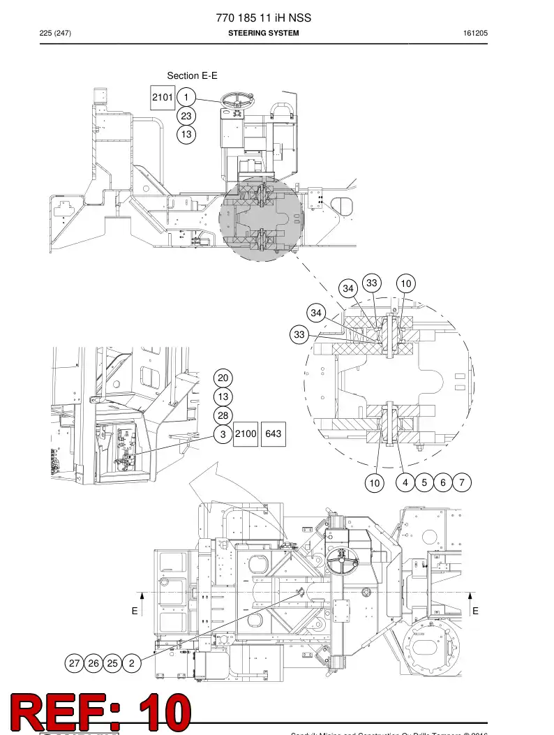 71407580 714 075 80 BALL & SOCKET SEAL - Sandvik Technical Drawing