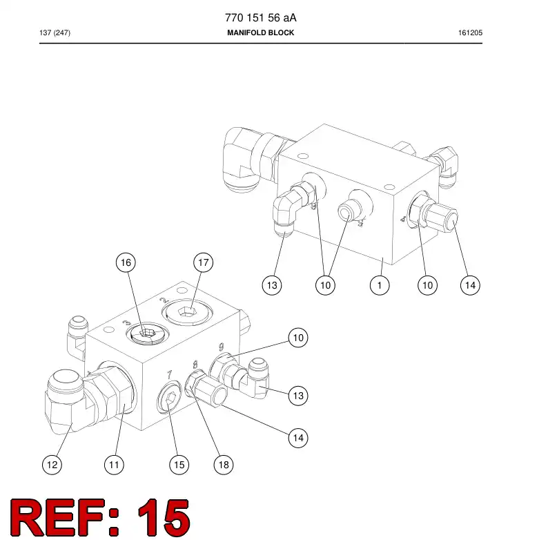 73284104 732 841 04 Plug - Sandvik Technical Drawing