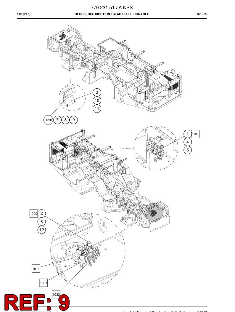 73702106 737 021 06 Screw - Sandvik Technical Drawing