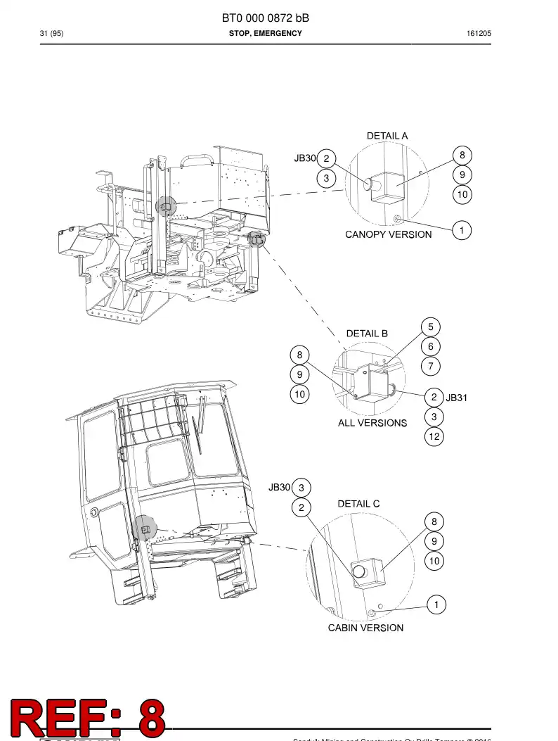 73702141 737 021 41 Screw - Sandvik Technical Drawing