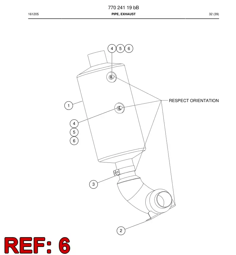 73705623 737 056 23 Screw - Sandvik Technical Drawing