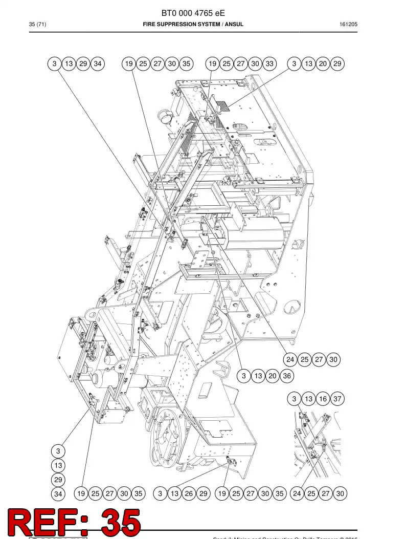 73802809 738 028 09 Elbow - Sandvik Technical Drawing