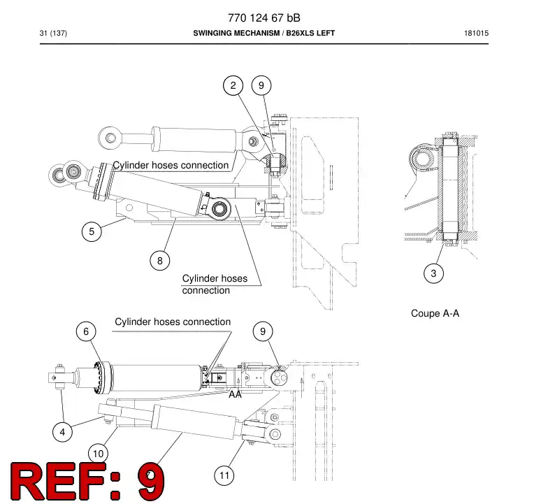 73807022 738 070 22 Nipple, Grease, Straight - Sandvik Technical Drawing