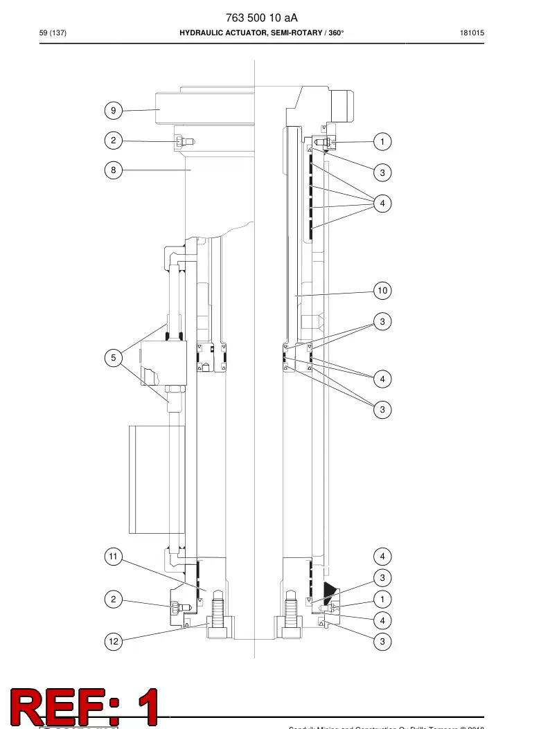 73807071 738 070 71 Nipple, Grease - Sandvik Technical Drawing