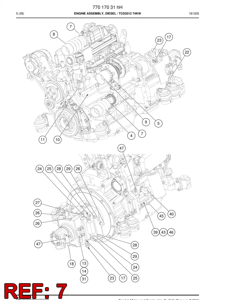 73810111 738 101 11 Collar - Sandvik Technical Drawing
