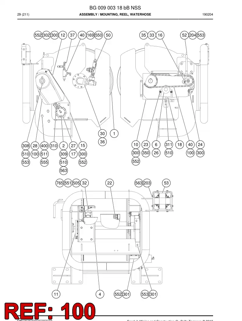73812114 738 121 14 ENLACE, CADENA - Sandvik Technical Drawing