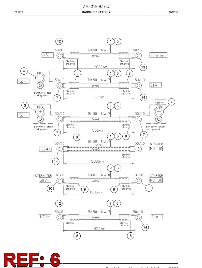 74038310a 740 383 10a Sheath - Sandvik Technical Drawing