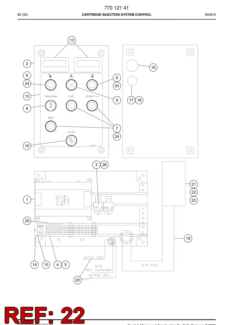 74196442 741 964 42 Socket - Sandvik Technical Drawing