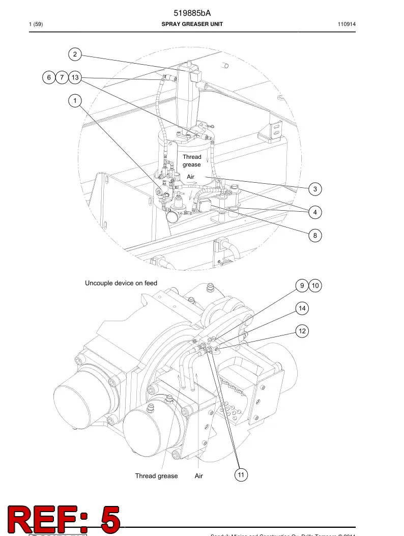 750475 750475 Hexagon head screw - Sandvik Technical Drawing