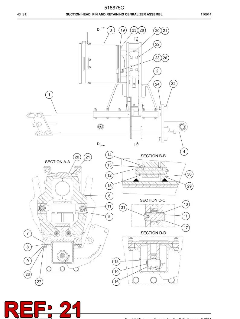 753376 753376 Nut - Sandvik Technical Drawing