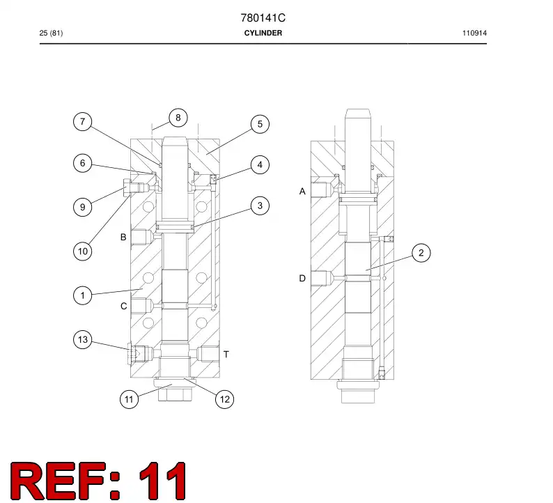 755173 755173 Plug - Sandvik Technical Drawing