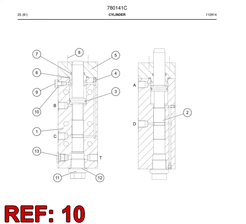 756209 756209 Seal - Sandvik Technical Drawing