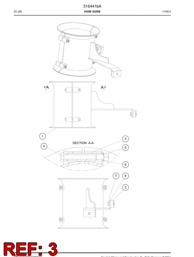 757239 757239 Clamping sleeve - Sandvik Technical Drawing