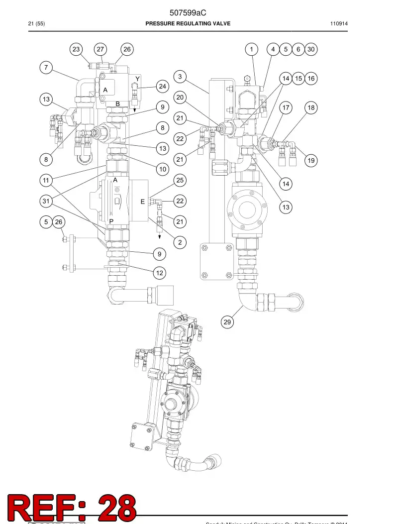 758132 758132 Bolt - Sandvik Technical Drawing