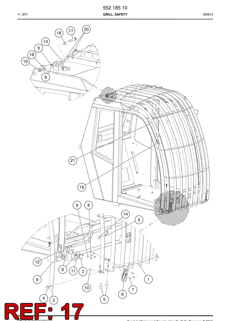 758441 758441 Screw - Sandvik Technical Drawing