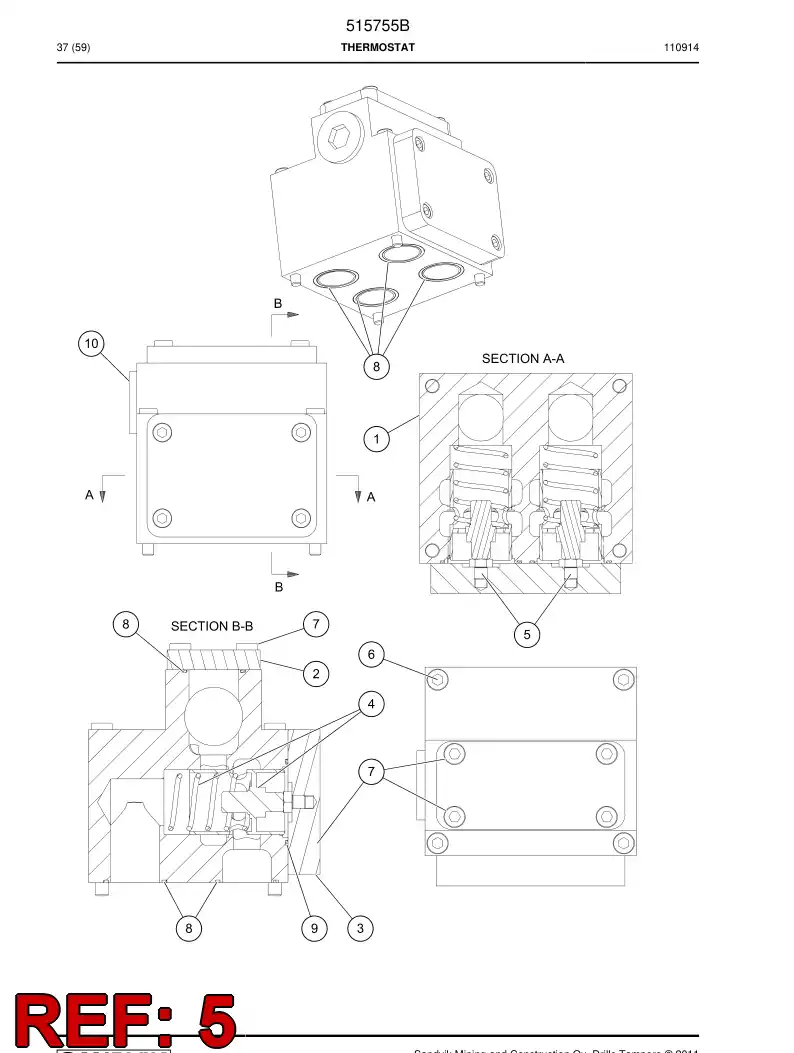 759204 759204 Bolt - Sandvik Technical Drawing