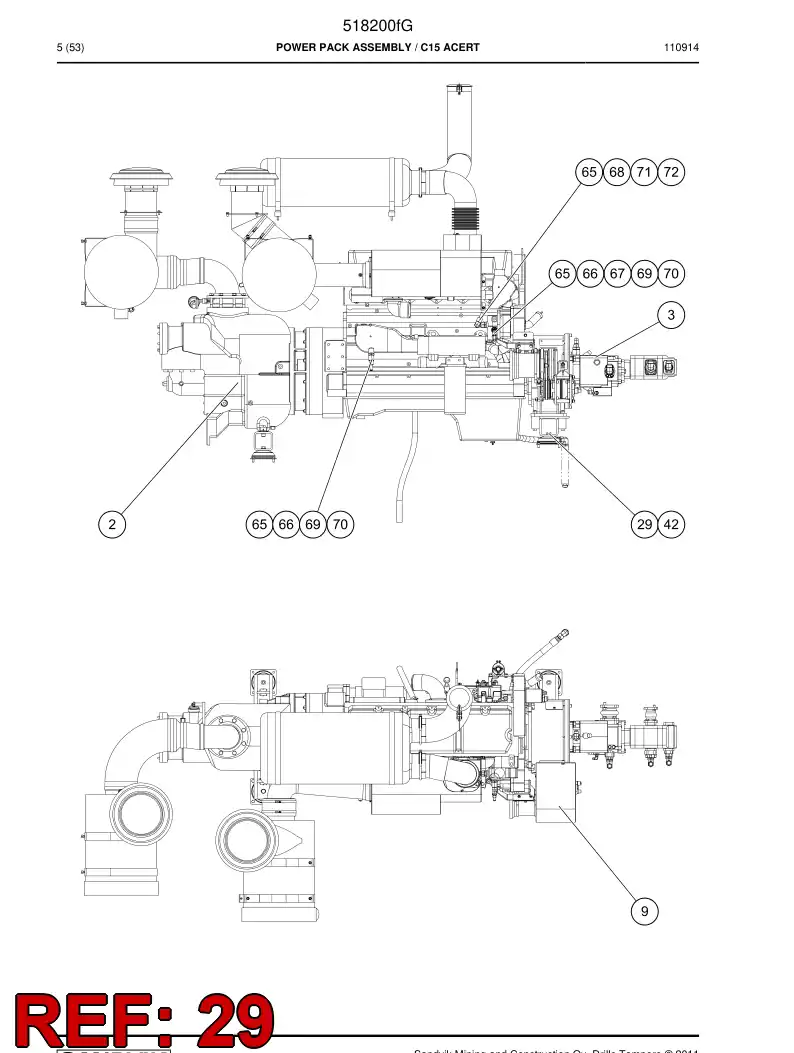 762713 762713 Bolt - Sandvik Technical Drawing