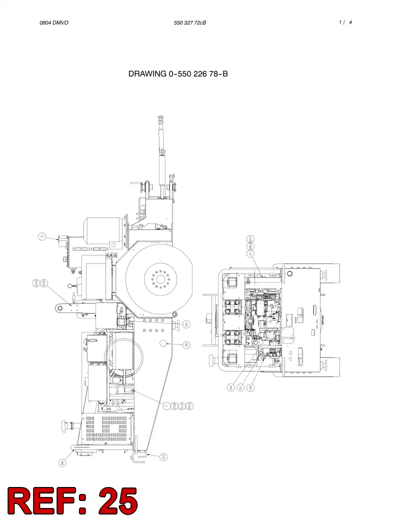 76315602 763 156 02 JACK - Sandvik Technical Drawing