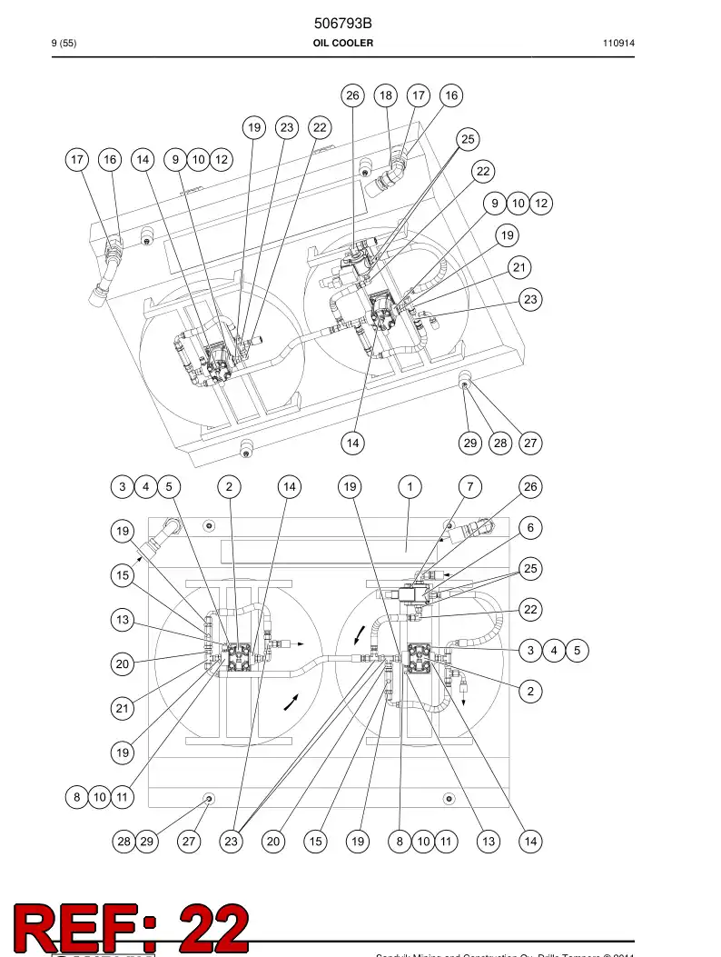 768636 768636 Elbow - Sandvik Technical Drawing