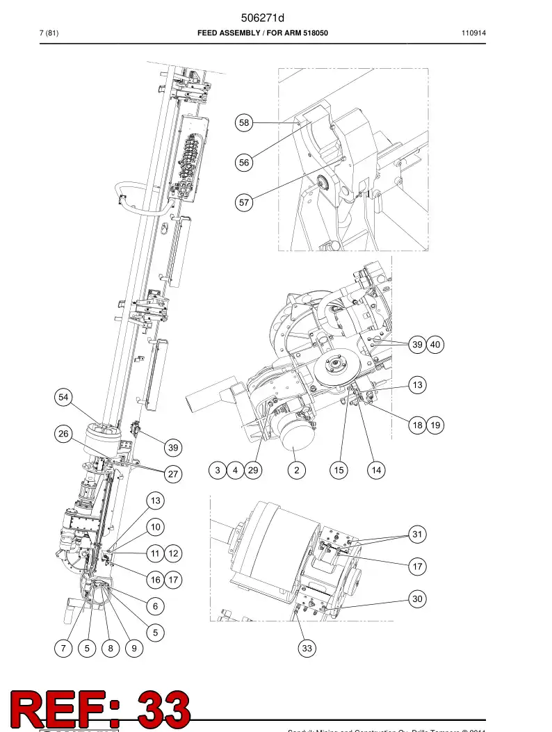 768692 768692 Screw - Sandvik Technical Drawing