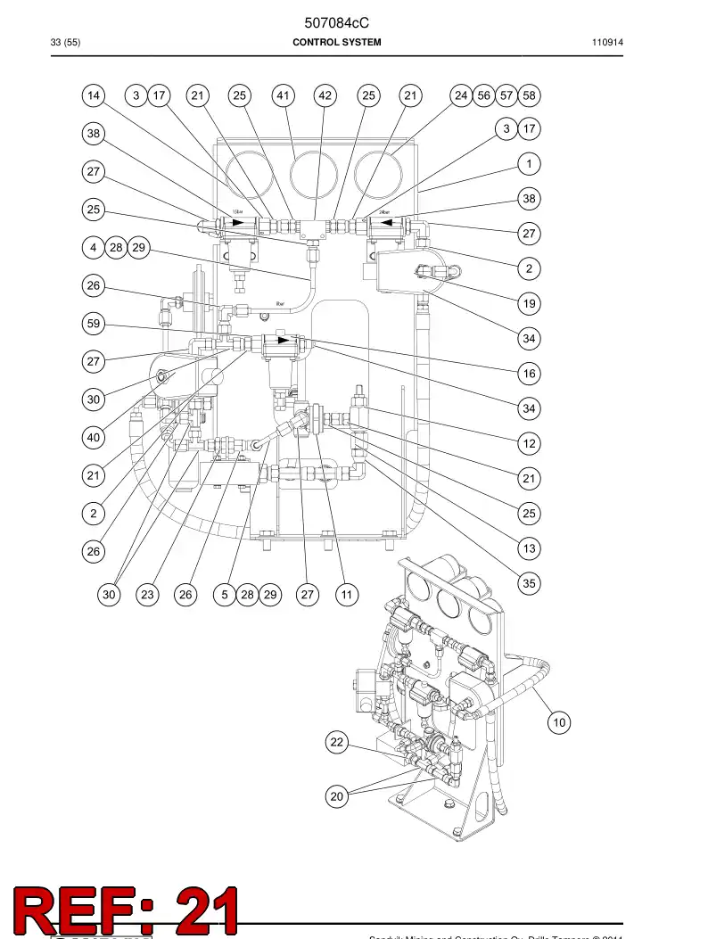 768798 768798 Adapter - Sandvik Technical Drawing
