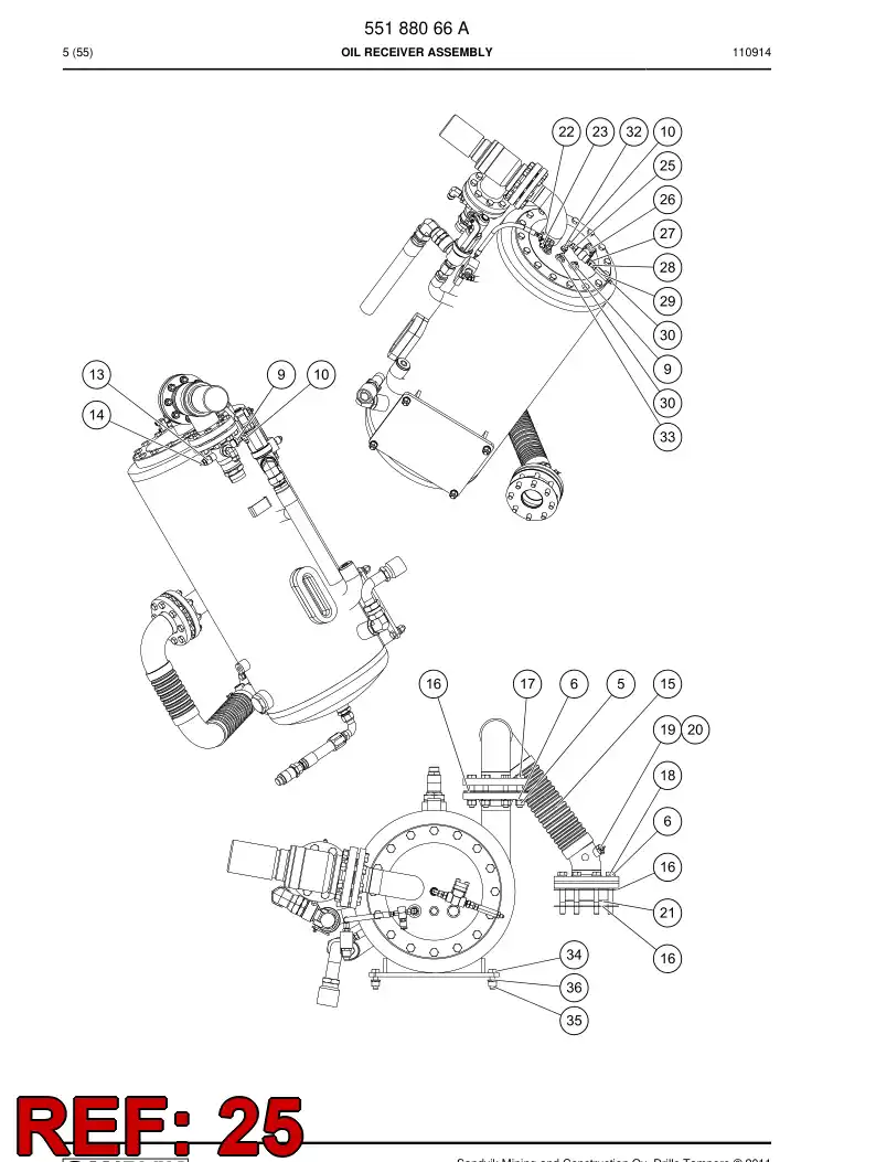 768799 768799 Adapter - Sandvik Technical Drawing