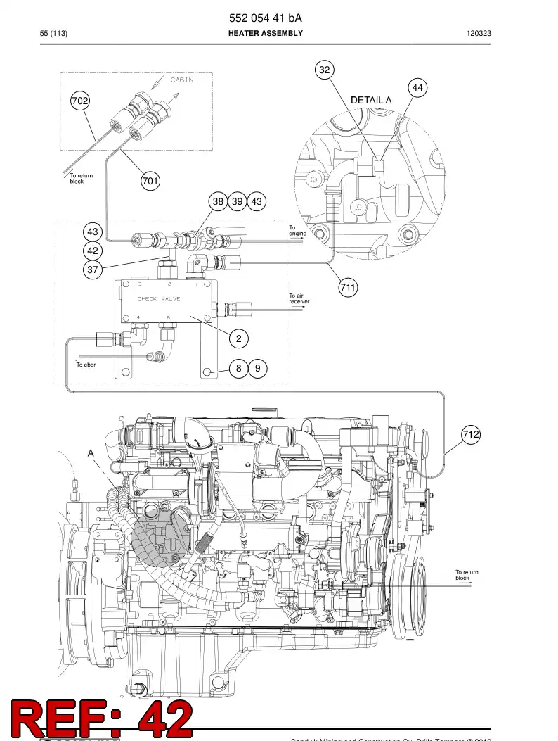 768801 768801 Reducer - Sandvik Technical Drawing