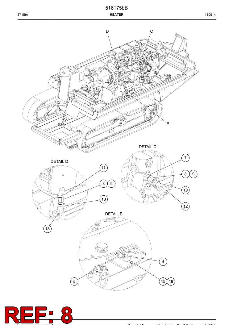 768809 768809 Nut - Sandvik Technical Drawing