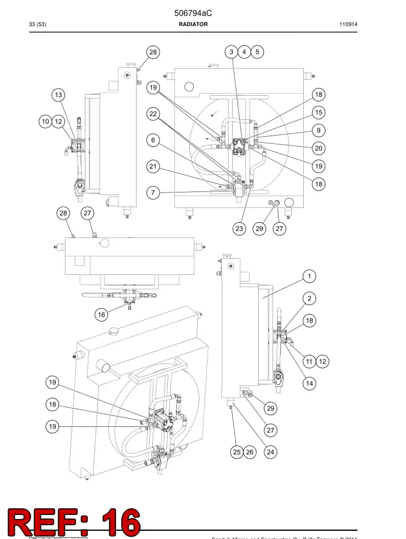 768813 768813 Adapter - Sandvik Technical Drawing